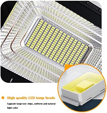 Set 2x Proiector Solar LED 300W, Rezistenta IP65, Telecomanda, Autonomie 12h, Functionare Autonoma
