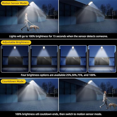 Lampa Solara Stradala LED 200W 300W 400W 600W cu Panou Solar si Telecomanda