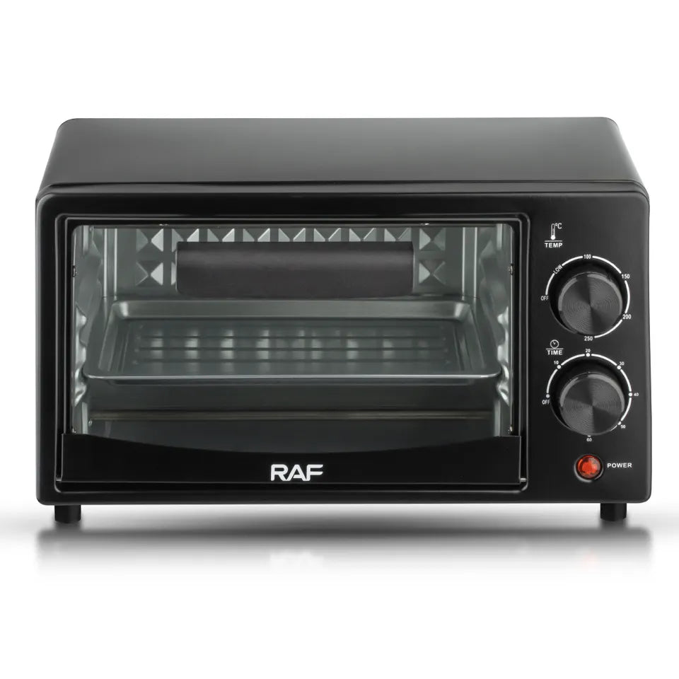 Cuptor Electric RAF R5305G Putere 800W, 2 Moduri de Gatire, Capacitate 12L, Timer, Design Compact