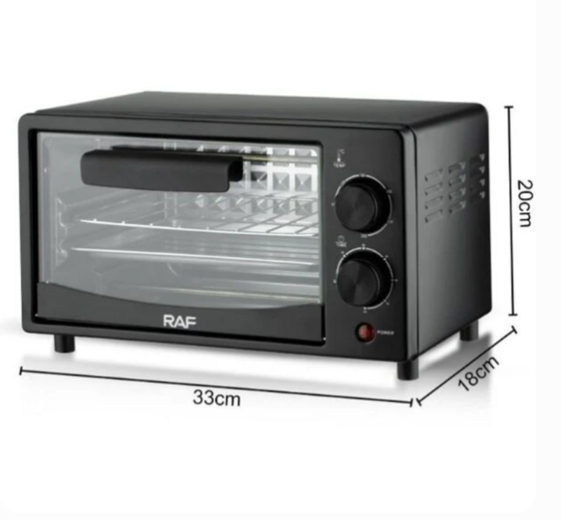 Cuptor Electric RAF R5305G Putere 800W, 2 Moduri de Gatire, Capacitate 12L, Timer, Design Compact