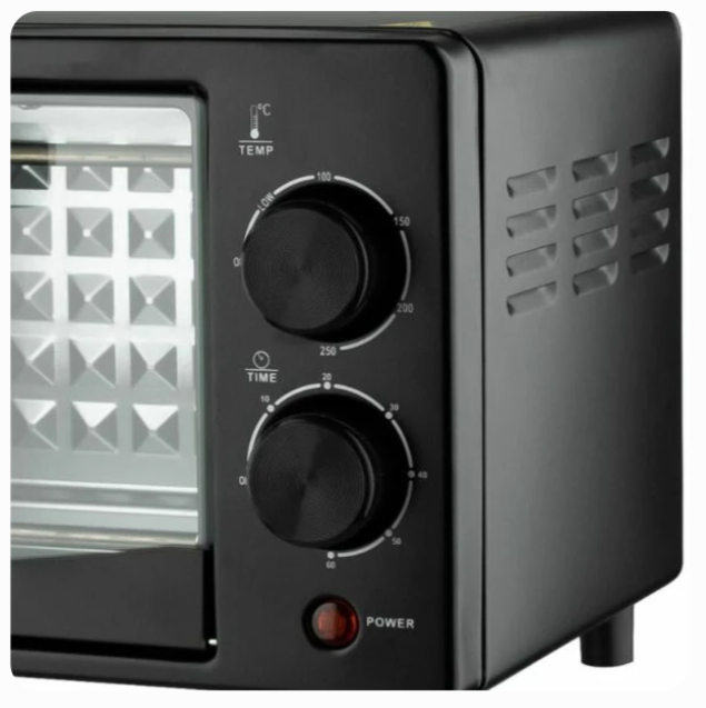 Cuptor Electric RAF R5305G Putere 800W, 2 Moduri de Gatire, Capacitate 12L, Timer, Design Compact