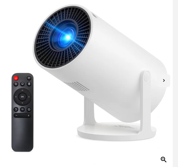Proiector Smart HY300 Pro 4K Ultra HD, Bluetooth, HDMI, USB