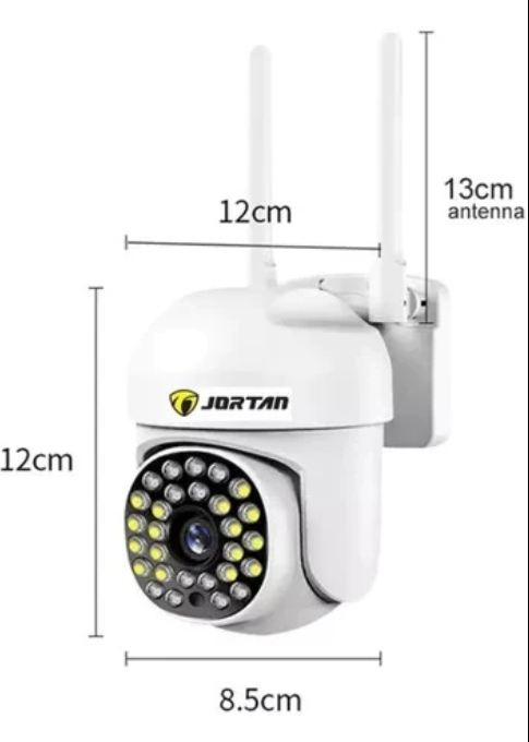 Set 4x Camera de Supraveghere WiFi Rotativa Jortan JT-8161QJ, 1080P, Performanta Avansata, Viziune Nocturna 30M, Control Complet Plus 4x Card 32GB