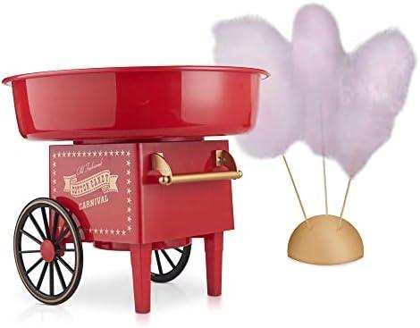 Aparat de facut Vata de Zahar Cotton Candy Maker Retro - Gustul copilariei acasa - FlashMAG