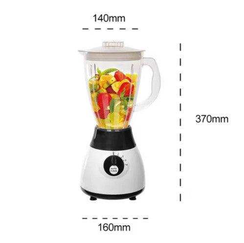 Blender 2 in 1 SonyMax cu 4 Lame din Otel Inoxidabil, Cana 1,5 L, 850W cu 4 viteze - FlashMAG