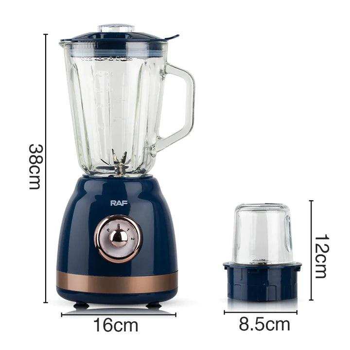 Blender Puternic 1000W cu Capacitate 1.5L, cu 6 Lame - R.2820B - FlashMAG