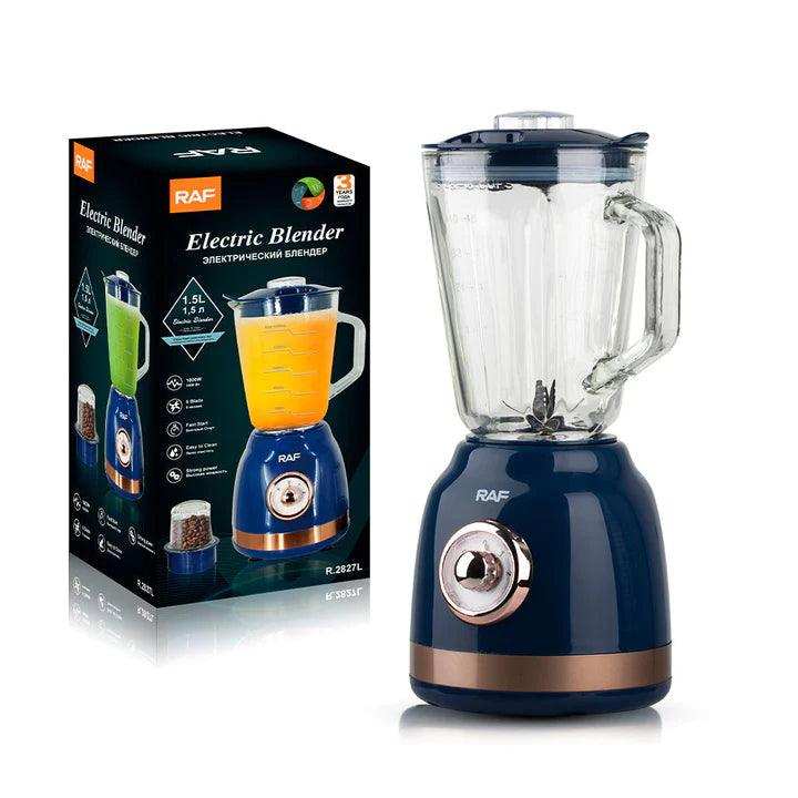 Blender Puternic 1000W cu Capacitate 1.5L, cu 6 Lame - R.2820B - FlashMAG