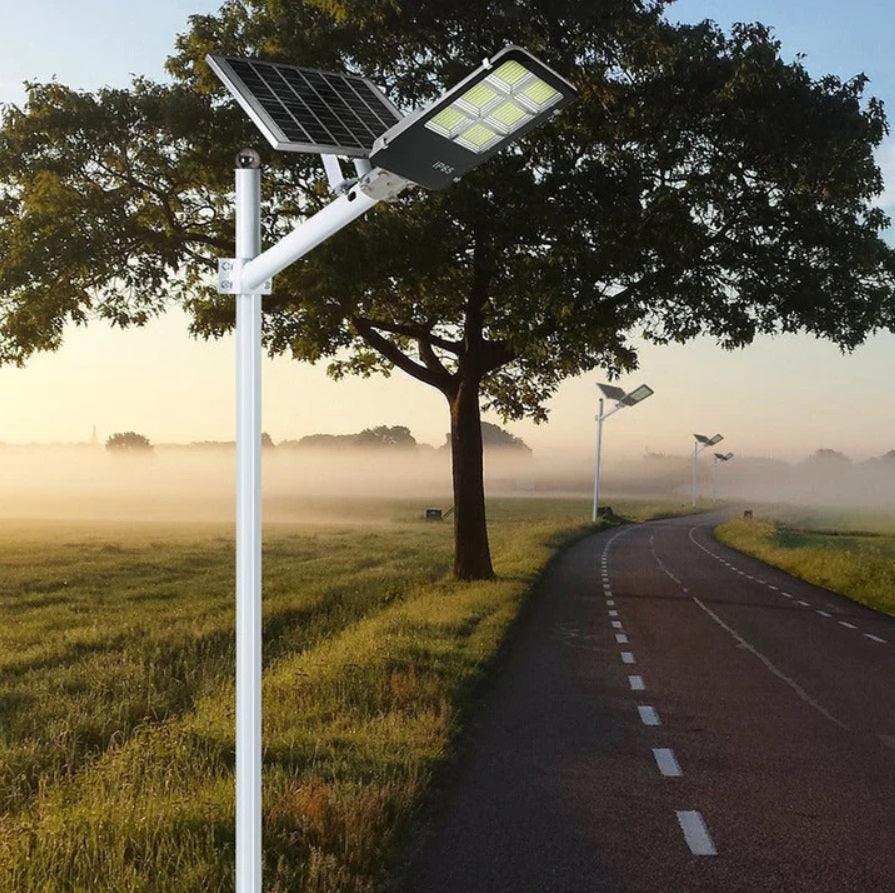 Lampa cu Incarcare Solara Jortan cu Telecomanda si Suport Metalic - FlashMAG