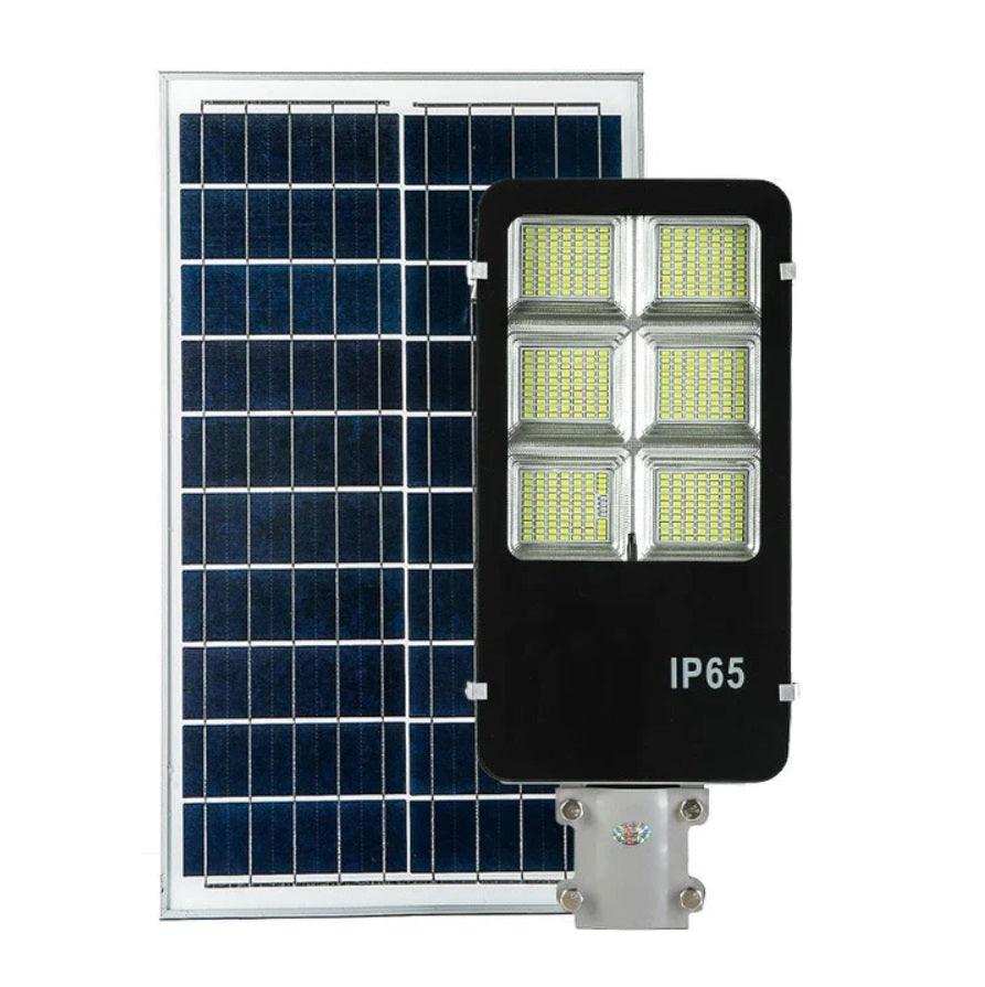 Lampa cu Incarcare Solara Jortan cu Telecomanda si Suport Metalic - FlashMAG