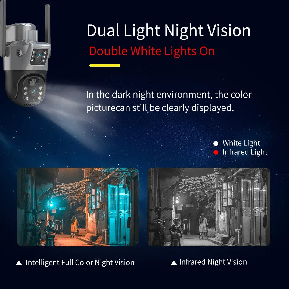 Set 2x Camera de Supraveghere Duala 4G, Rezoluie 6MP, Slot Cartela SIM, Panou Solar 7,5W, Detectie Umana, Viziune Nocturna, Rezistenta IP66, Control Total Plus 2x Card Memorie 64GB