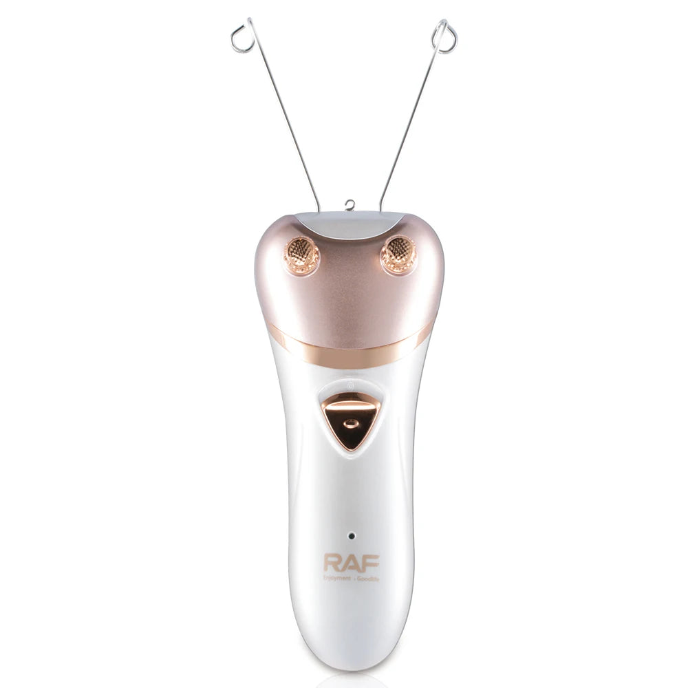 Aparat Epilare Faciala RAF R4029 cu Ata Naturala, Electric 5W, Fir Bumbac Natural