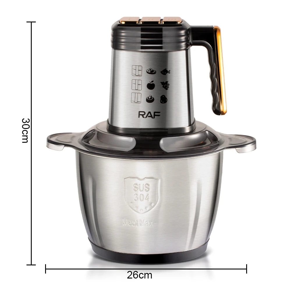 Tocator Electric RAF Putere 300W, Capacitate 3L, Taiere Precisa