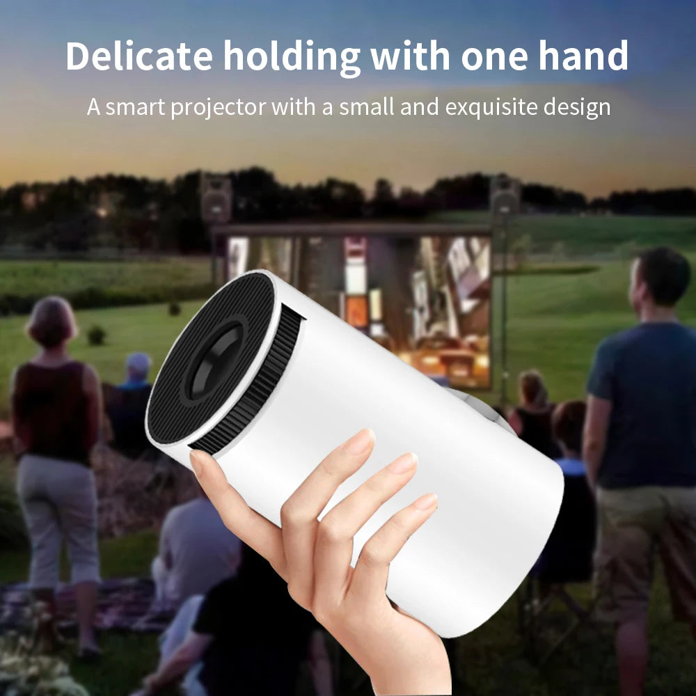Proiector Smart HY300 Pro 4K Ultra HD, Bluetooth, HDMI, USB