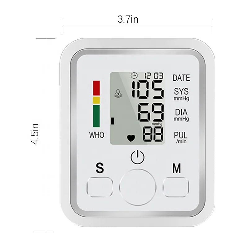 Tensiometru Digital de Brat Arm Style cu Detectare Puls si Memorie Masuratori