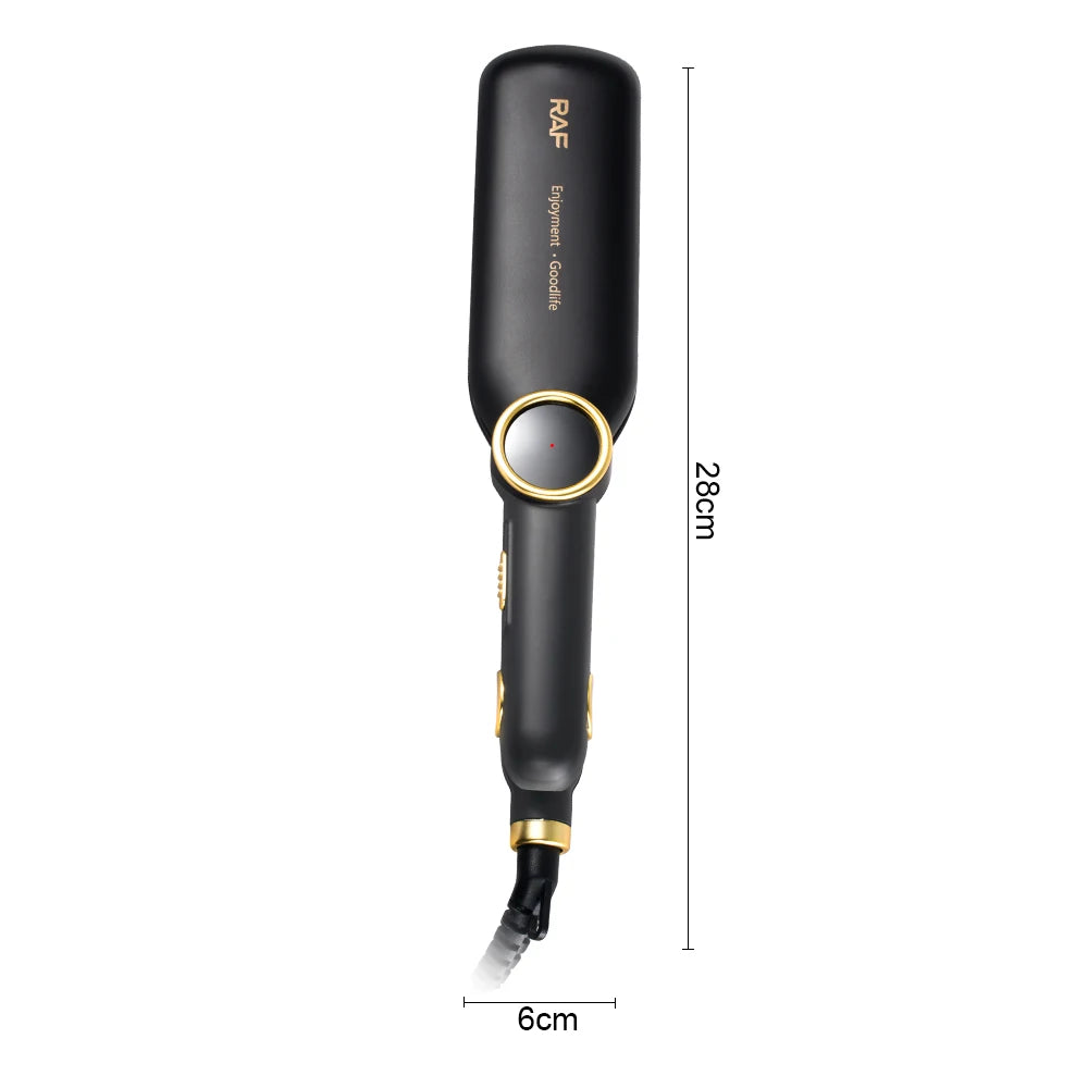 Ondulator Par Profesional RAF R0411, Invelis Ceramic, Control Digital, 35W, Temperatura Reglabila,220V