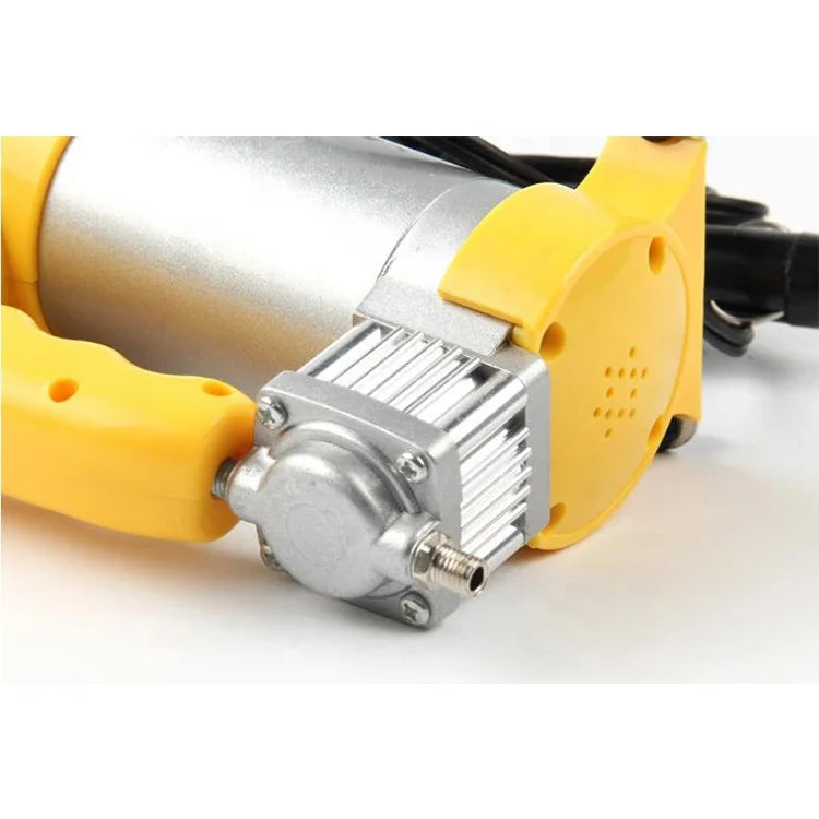 Compresor Aer Auto Portabil 12V AC PRO Cyclone cu Manometru si Lumina