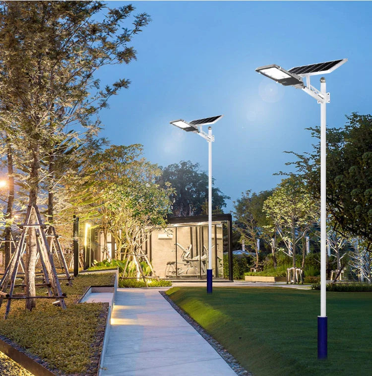 Lampa Solara JORTAN LED 200W 300W 400W cu Panou Solar si Telecomanda