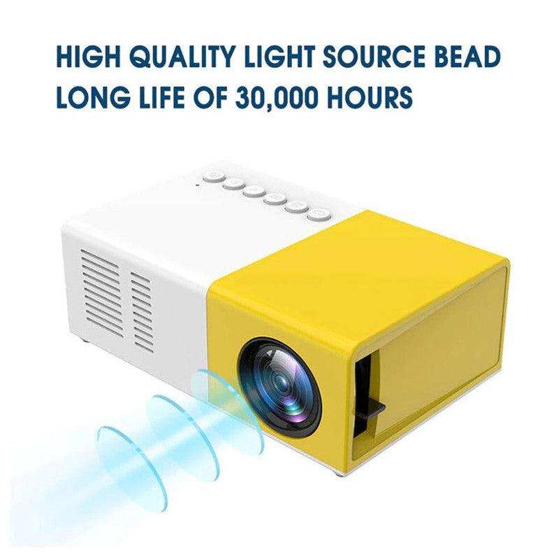Mini Videoproiector FULL HD LED, HDMI/VGA/USB/SD si Telecomanda - FlashMAG