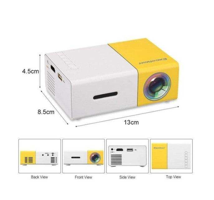 Mini Videoproiector FULL HD LED, HDMI/VGA/USB/SD si Telecomanda - FlashMAG