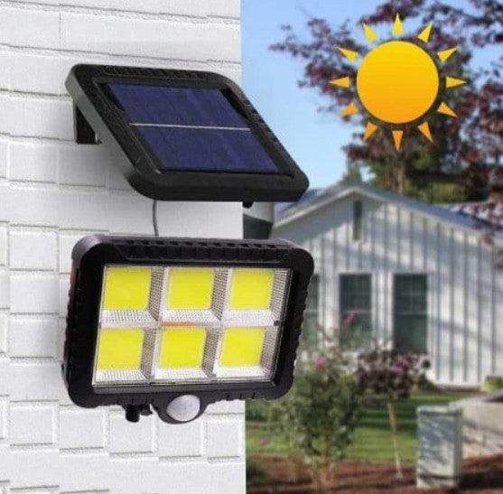Set 2 proiectoare cu 160 LED-uri si sezori de miscare - FlashMAG