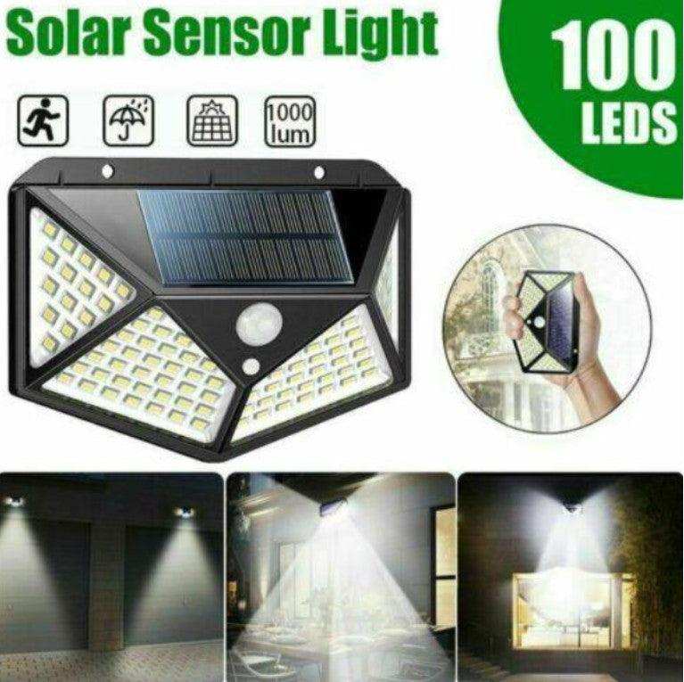 Set 6 Lampa Solara 100 LED Senzor Miscare Iluminare Eficienta si Ecologica - FlashMAG